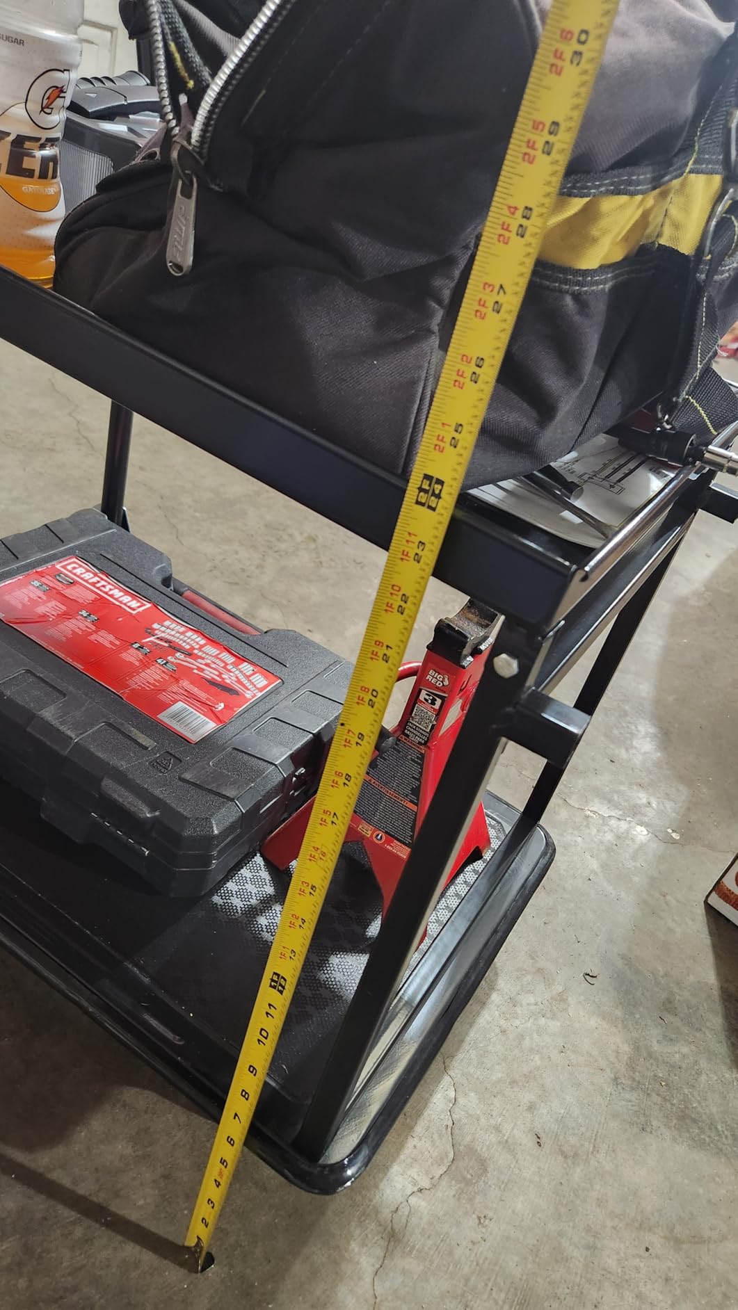VEVOR Heavy Duty Platform Truck, 2000 LBS Industrial Steel Flatbed Cart with 360° Swivel Wheels, Platform Push Cart Dolly, Easy Storage for Warehouse/Garage/Moving/Garden (48