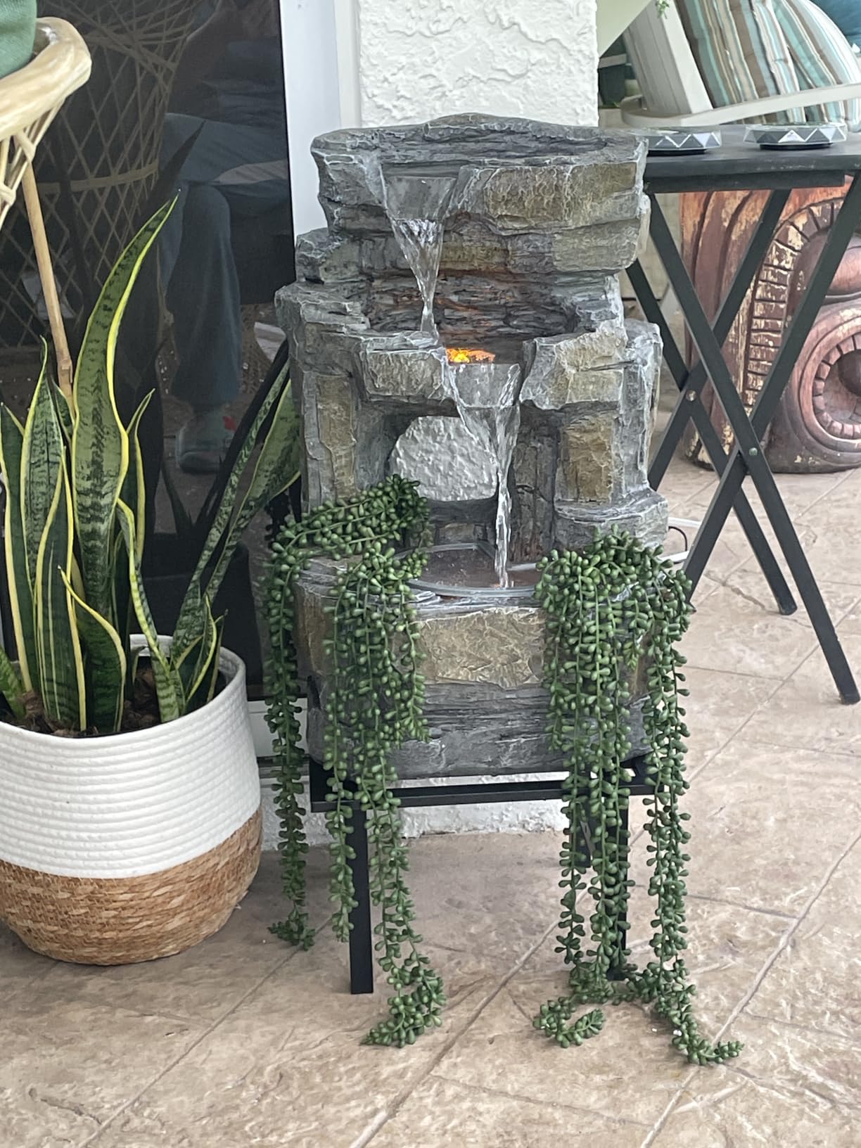 4 Pack Fake Hanging Plants, 38