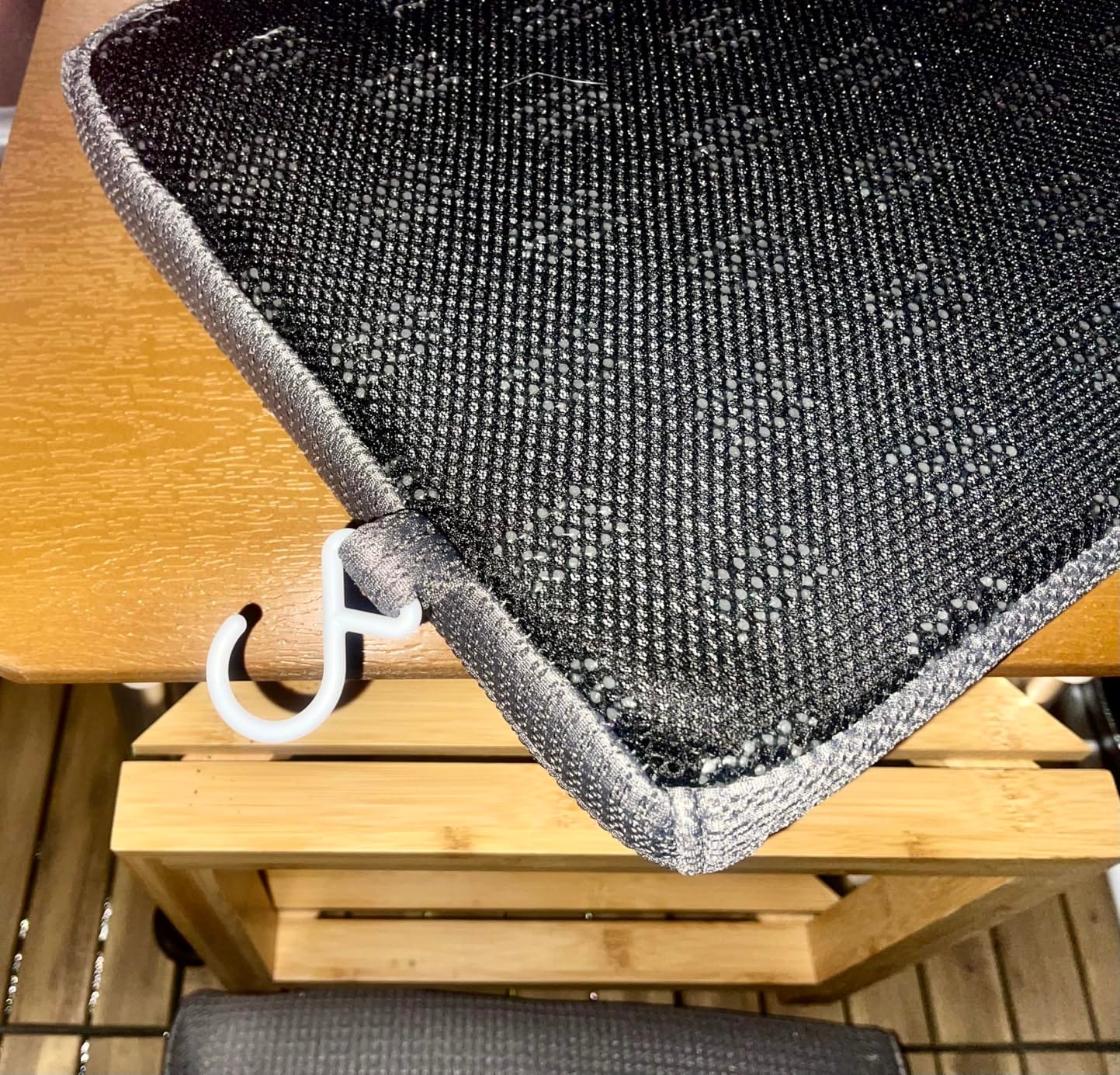 2pcs Sauna Seat Cushion Waterproof High Resilience Pad for Infrared Sauna | shower chair cushion breathable heat mat accessories gray customer photo 1