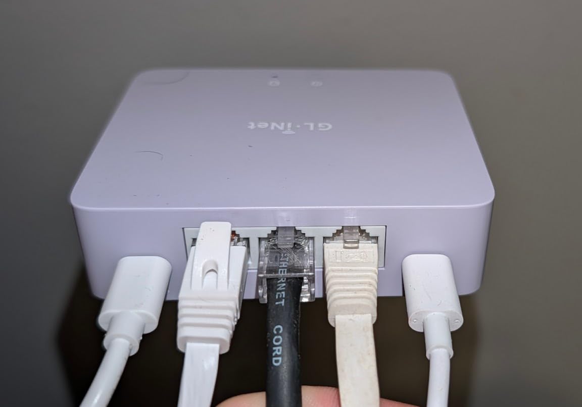 GL.iNet GL-MT5000 Brume 3 Wired VPN Security Gateway NO Wi-Fi | Up to 1100 Mbps hardware-accelerated VPN, three 2.5GbE ports with multi-WAN failover, VPN obfuscation, OpenWrt with 1GB DDR4 customer photo 2