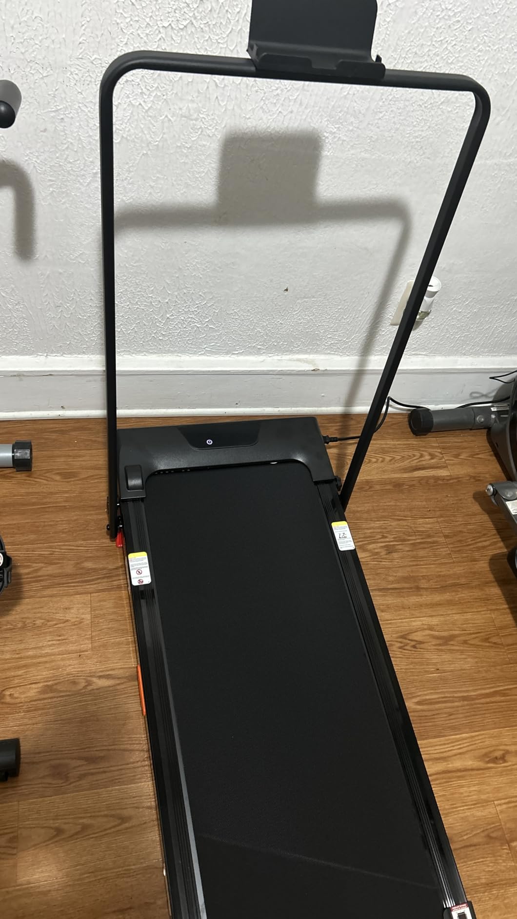 UMAY Fitness 20% Treadmill with Auto Incline, Running Foldable Treadmills | for Home Auto Folding with Pulse Sensors, 400 LBS Capacity, 4.0HP Quiet Brushless, Max 8.0 MPH customer photo 1