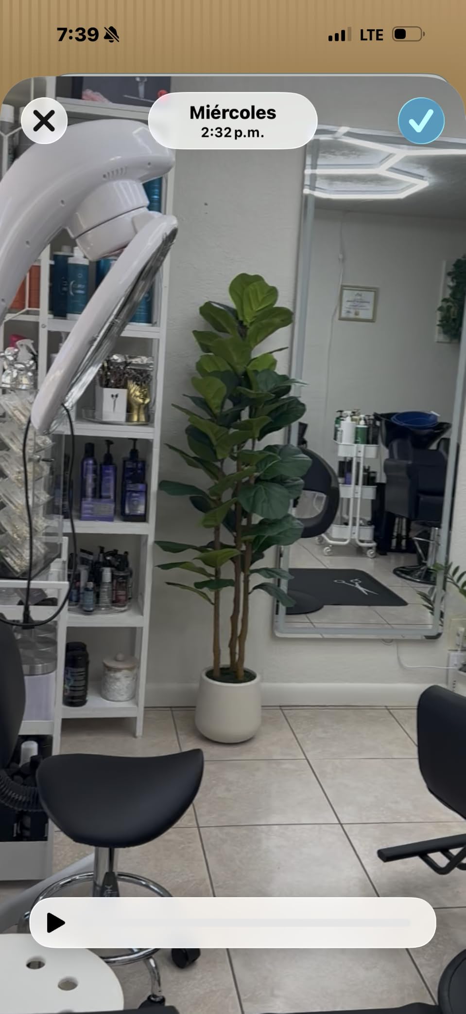 Artificial Fiddle Leaf Fig Tree in Modern White Planter, 5ft | Large Fake Tree with 3 Sturdy Trunks, Fake Plants with Moss, Lifelike Tall Artificial Plants Indoor for Office Home Decor customer photo 1