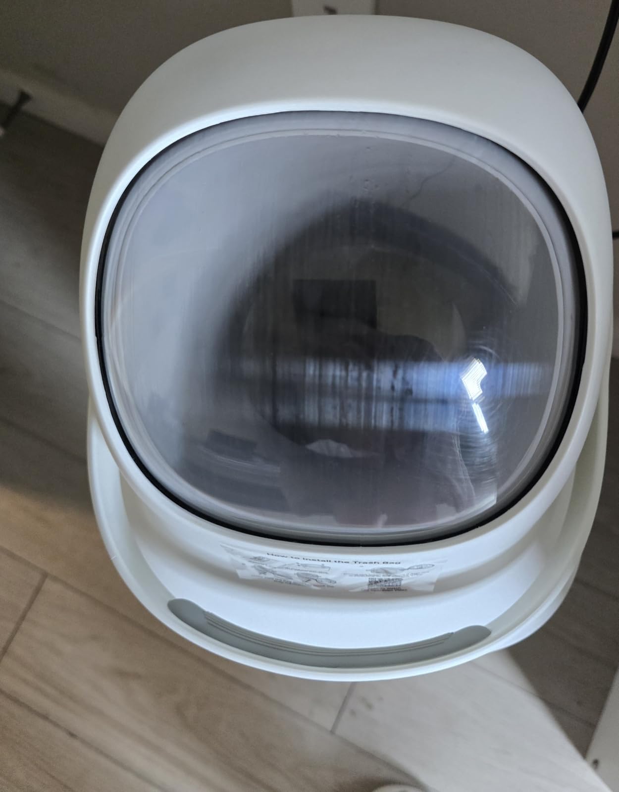 Momcozy Diaper Pail with Patented Triple-Seal Odor Control, Wide Opening, Ergonomic Height, Large Capacity with Viewing Window, Childproof Lock, Fits Standard Trash Bags customer photo 1