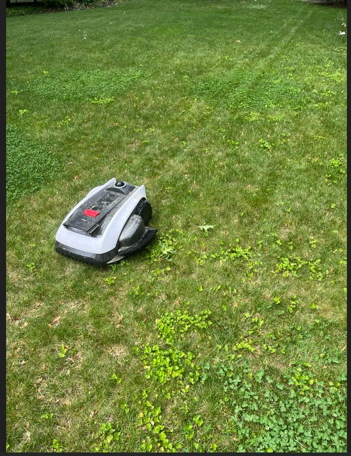 ECOVACS Goat O1000 LiDAR PRO Robot Lawn Mower, Wire-Free Mapping with LiDAR Navigation, AI Obstacle Avoidance, Smart Edge Mowing, App Control, for Lawns Up to 1/4 Acre customer photo 1