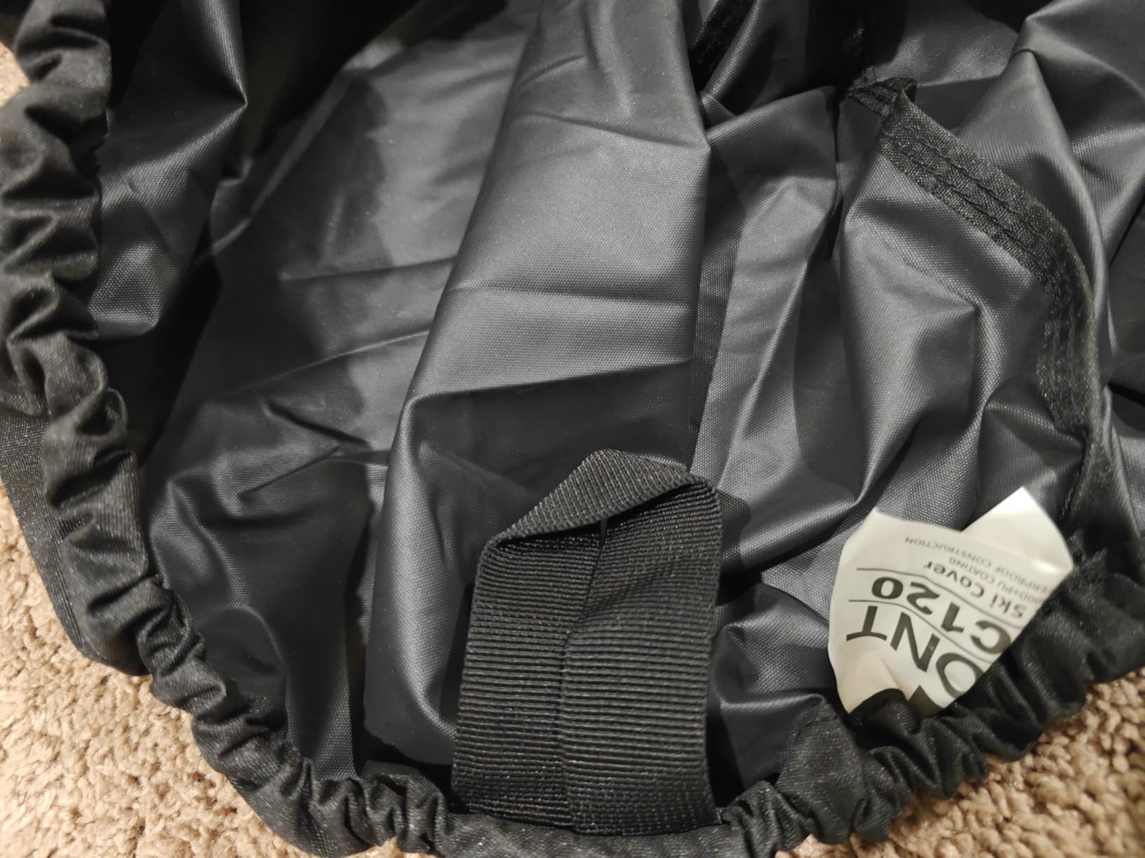 Comnova Jet Ski Cover 120-135 Inch - 600D Waterproof Trailerable Jetski Covers - Heavy Duty PWC Cover Fits Seadoo, Yamaha 2-3 Seater Personal Watercraft, All-Season Protection customer photo 2