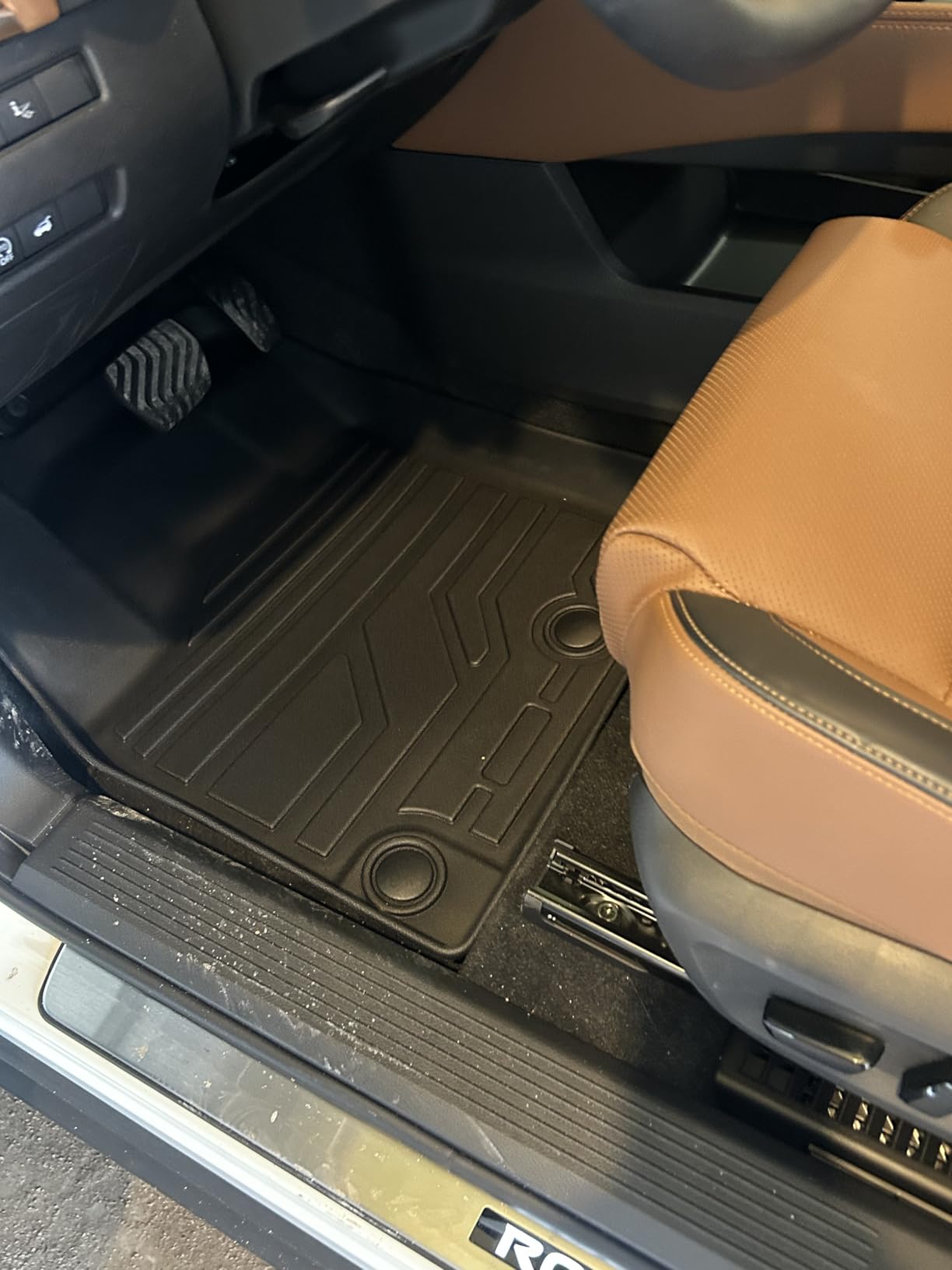 Floor Mats for Honda Accord Sedan 2023-2026 (Include Hybrid), All Weather TPE Protection Floor Liners Accessories, 1st & 2nd Row & Cargo Liner customer photo 2
