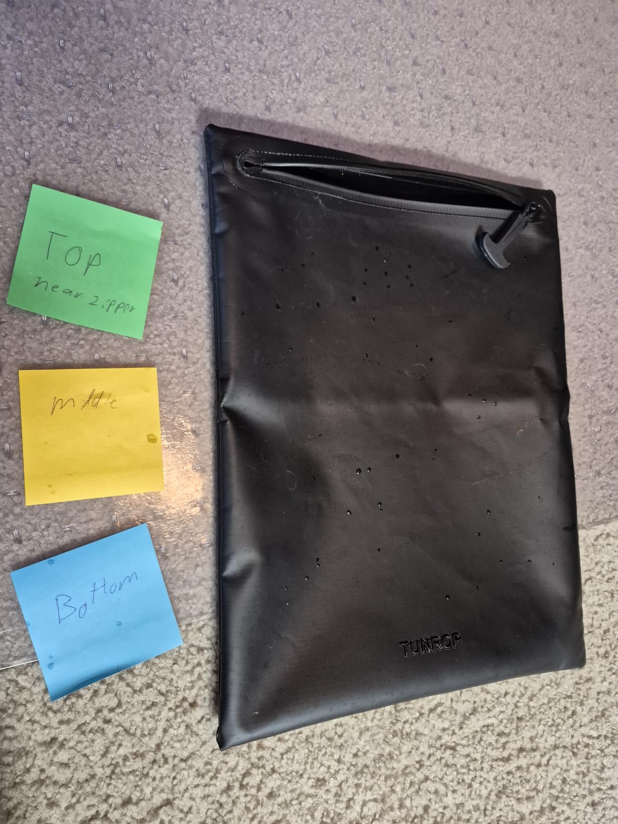IPX8 Waterproof Document Bag: 15.3x11.8