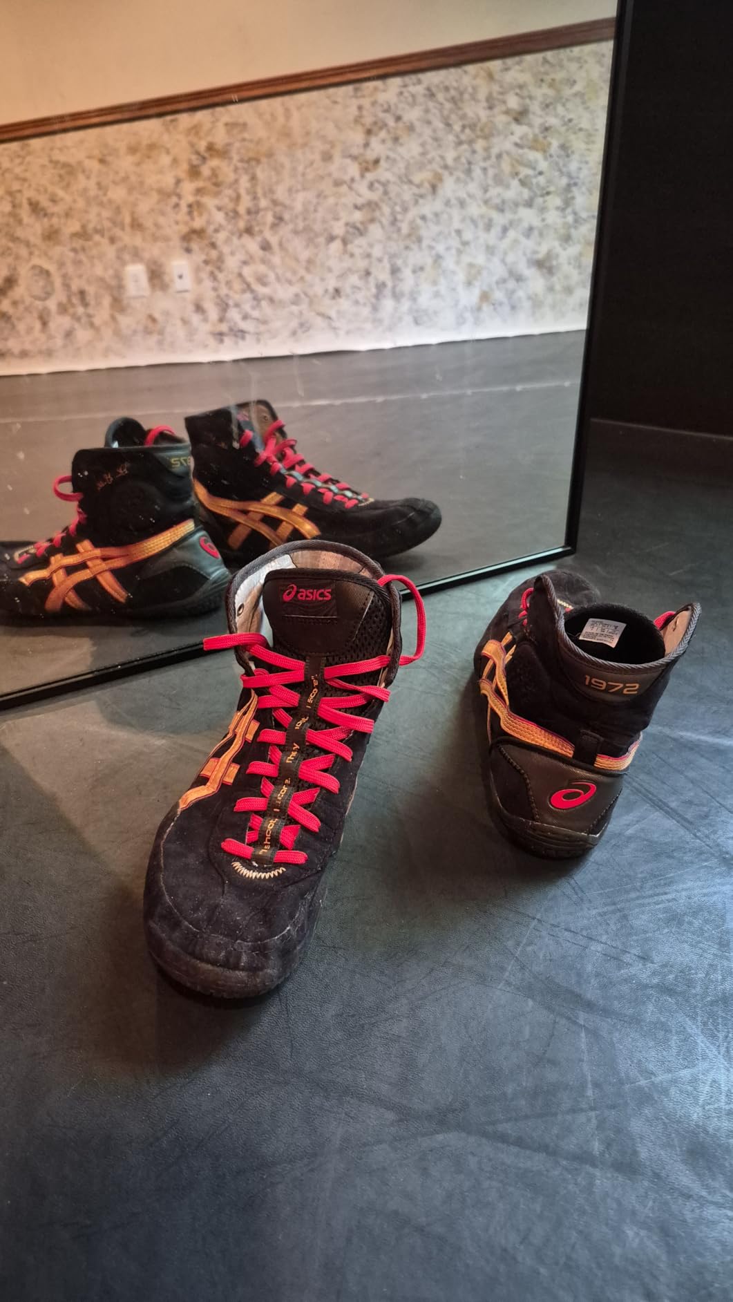 ASICS Men's DAN Gable EVO 3 Wrestling Shoes customer photo 2