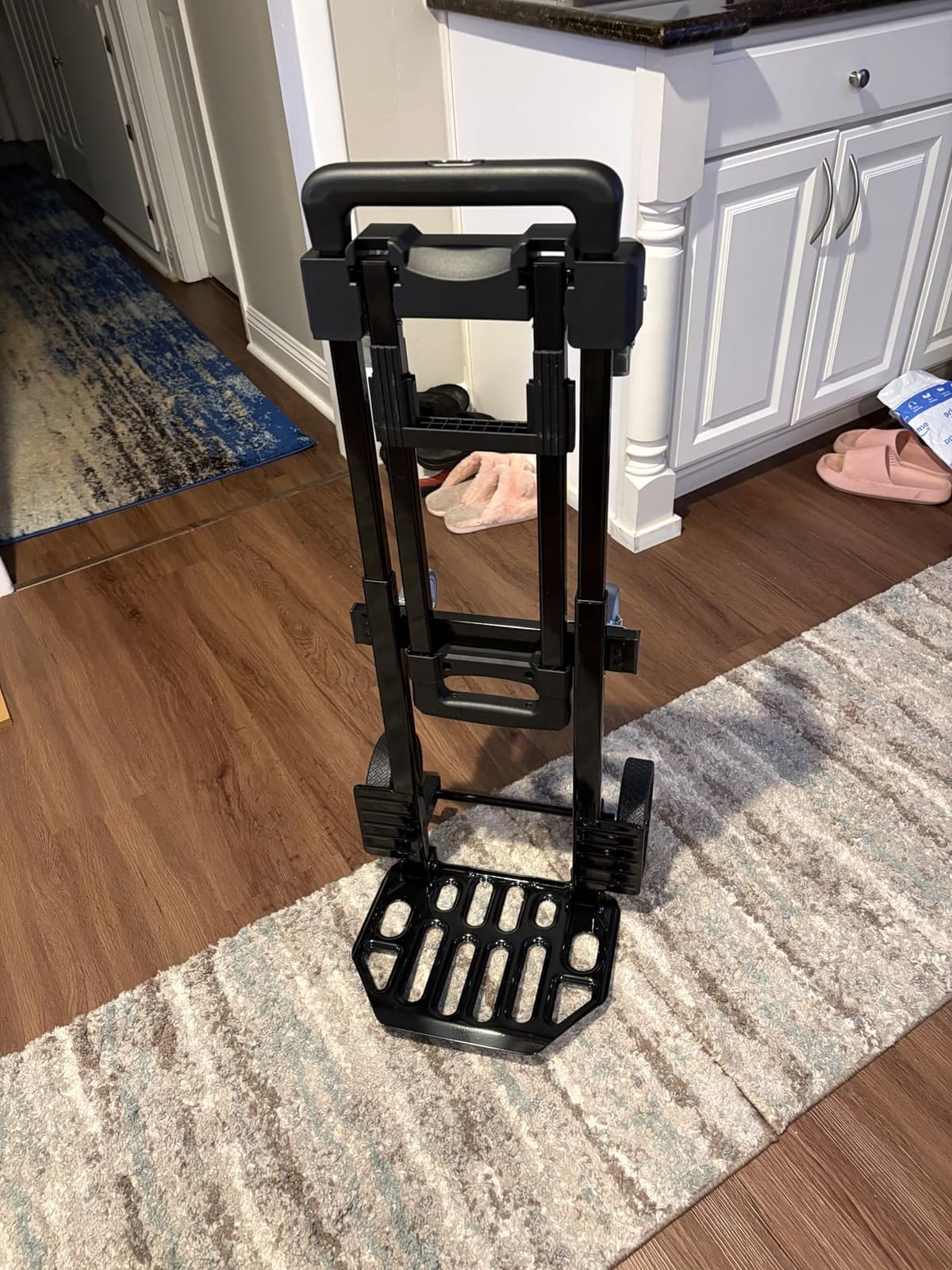 SIMPLI-Magic 2-in-1 Convertible Hand Truck & Dolly - 800 lb Capacity Heavy Duty Folding Platform Cart customer photo 2