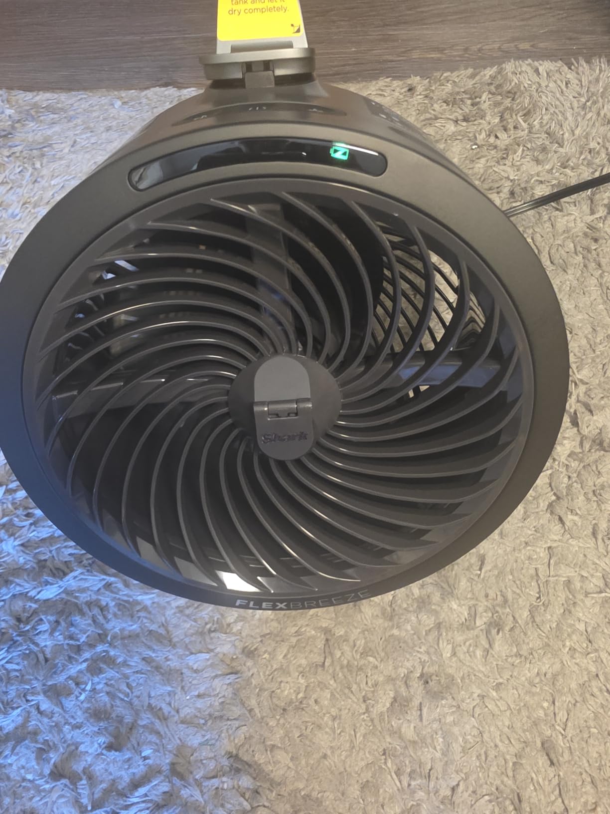 Shark FlexBreeze HydroGo Pro Portable Misting Fan, Graphite, FA056 | Corded/Cordless, Indoor + Outdoor Mist, Lowers Temps up to 5°, up to 29-Hr Battery, up to 70 Ft of Power, 5 Speeds customer photo 2
