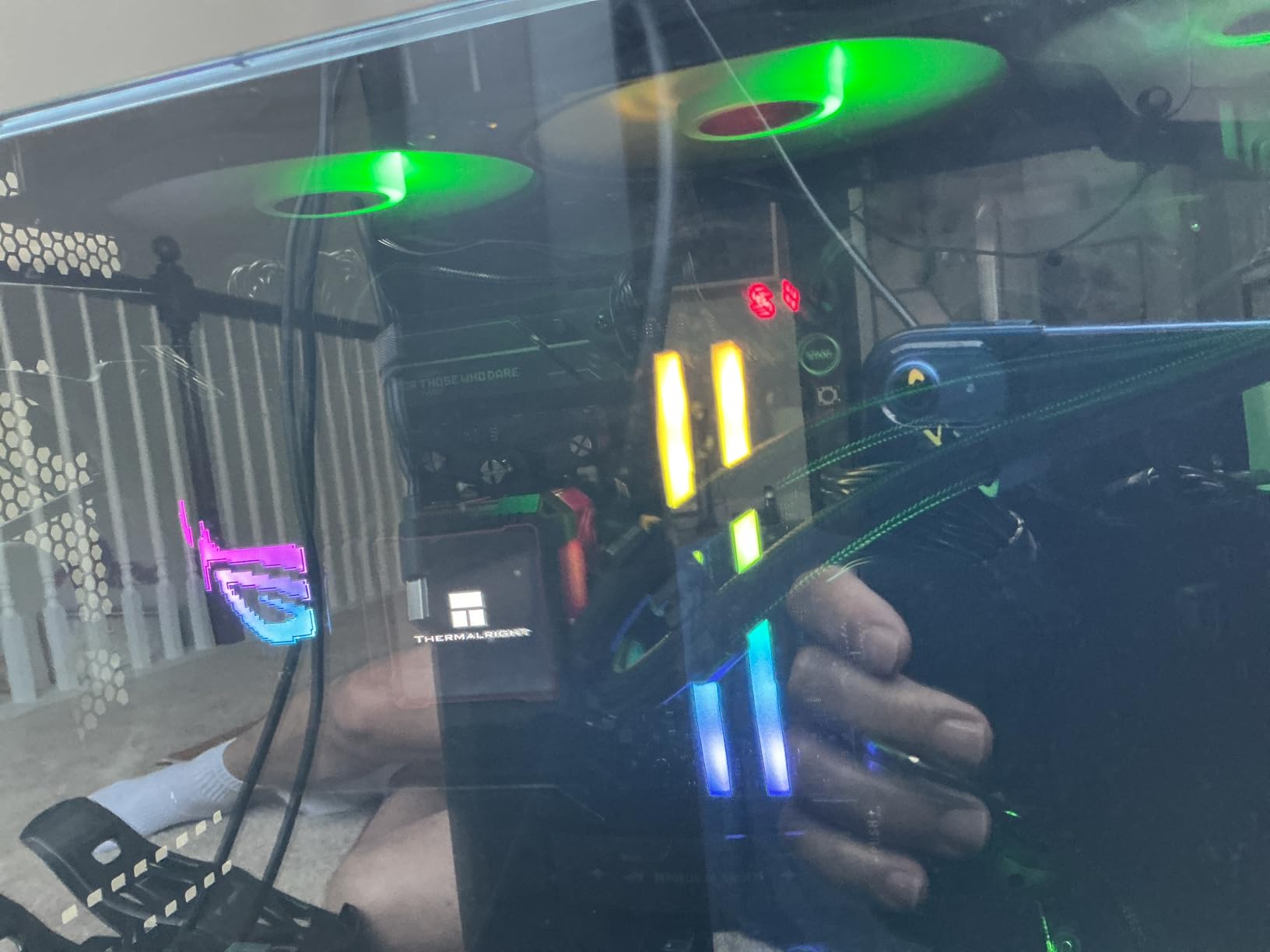 Corsair Vengeance RGB RS DDR5 16GB (2 x 8GB) Up to 6000MHz AMD Intel RAM | Desktop Gaming Memory, AMD EXPO & Intel XMP 3.0 Compatible, CL36, Grey customer photo 2
