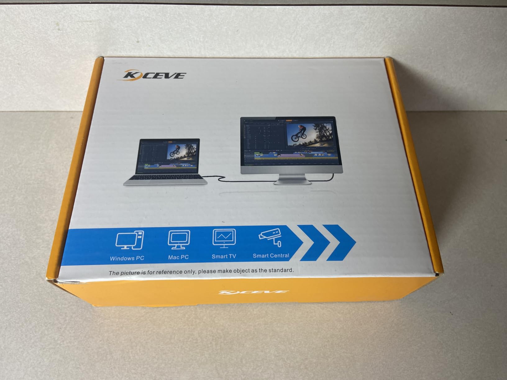 KVM Switch 3 Monitors 3 Computers 4K@60Hz EDID Simulation, USB 3.0 HDMI Displayport KVM Switch Triple Monitor for 3 PC Share 3 Monitors and Keyboard Mouse Printer, with Wired Remote and 3 USB Cables customer photo 1