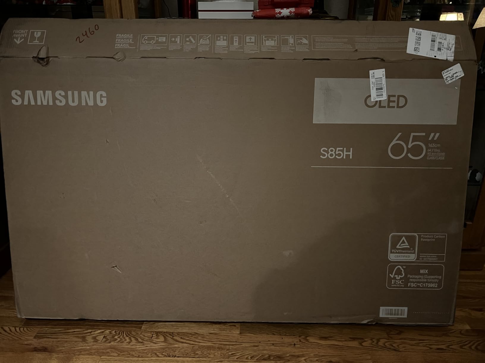 Samsung 48-Inch Class S85H Series, OLED, 4K, Smart TV, 2026 Model | Samsung Vision AI, OLED HDR, NQ4 AI Gen2 Processor, 4K AI Upscaling, AI Sound Controller, Color Booster Pro, Alexa Built-in customer photo 1