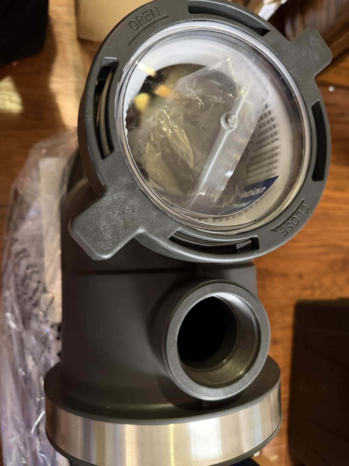 Aquastrong 2HP Above/In Ground Pool Pump High Flow Self Primming Swimming Single Speed Pool Pump, 8200GPH, 115V, Midnight Blue customer photo 1