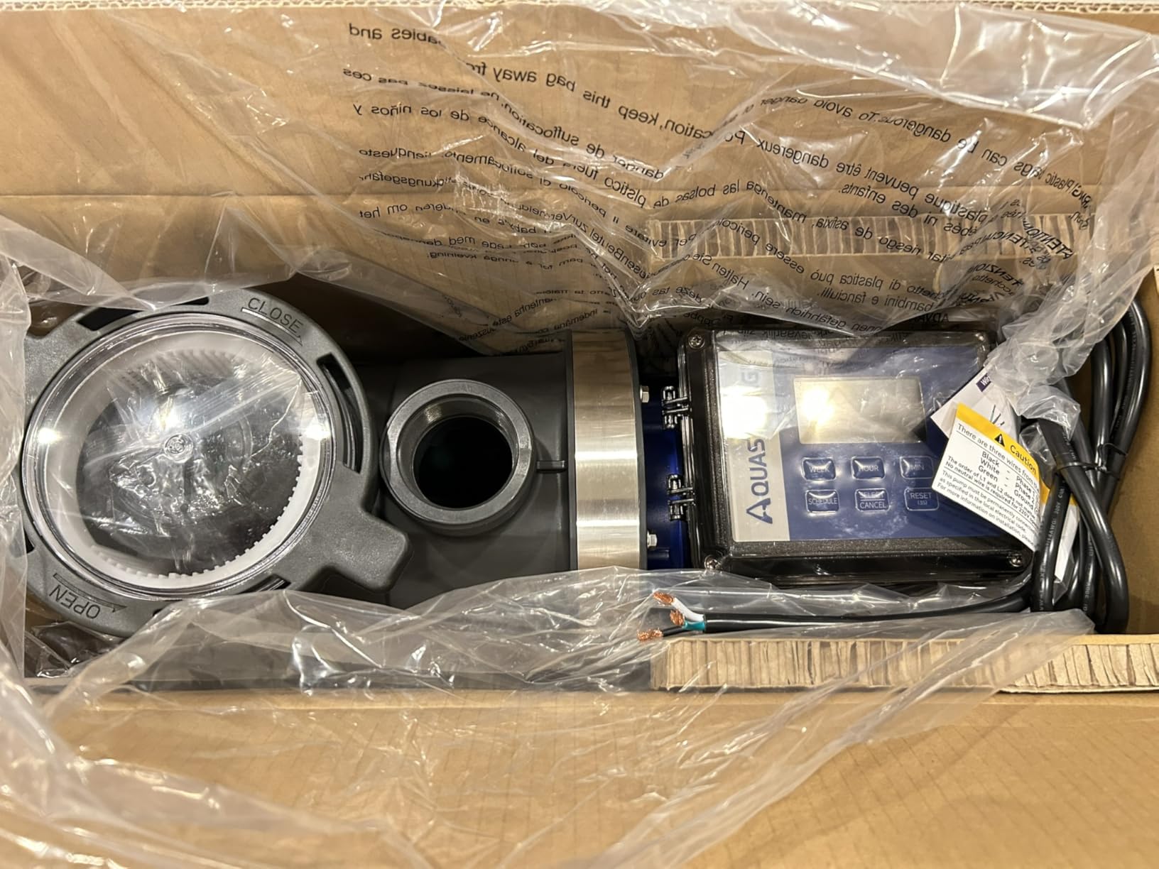 Aquastrong 2HP Above/In Ground Pool Pump High Flow Self Primming Swimming Single Speed Pool Pump, 8200GPH, 115V, Midnight Blue customer photo 2