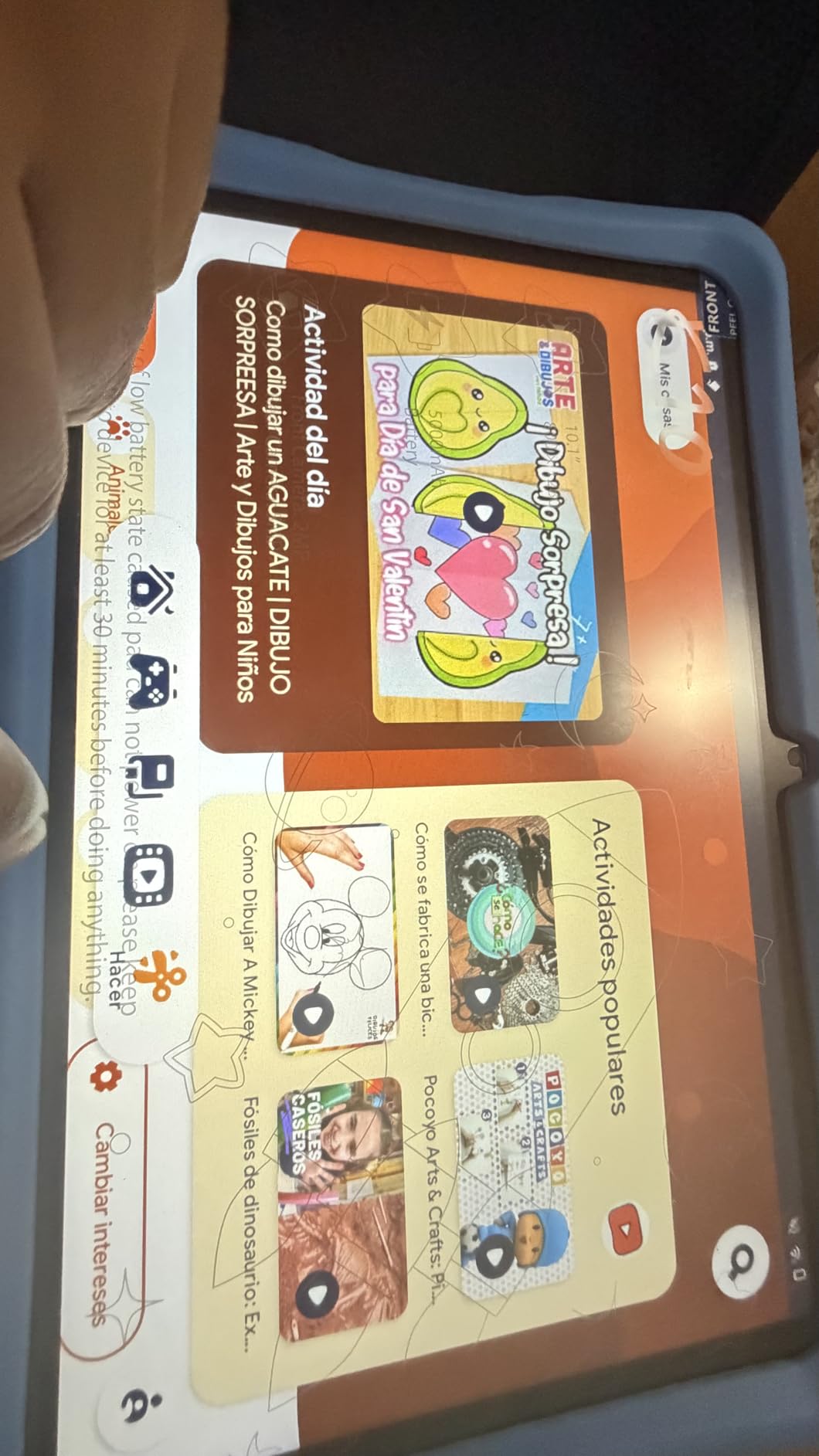 2026 Upgraded TABWEE Kids Tablet 10 Inch, Latest Android 16 Tablet for Kids Ages 6-12, 16GB RAM 64GB ROM (Expandable 2TB), HD Eye-Care Display, Parental Control, WiFi, Kid-Proof Case & Stylus Included customer photo 2