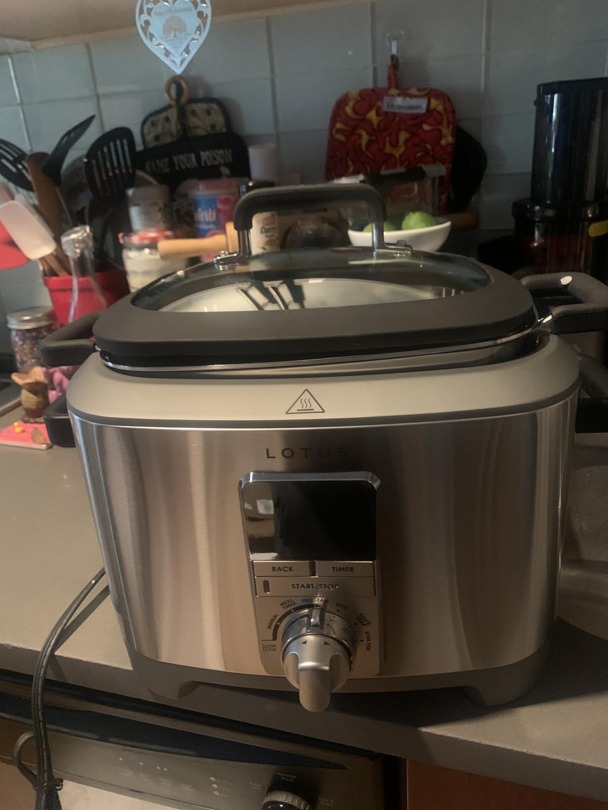 Lotus Multi-Function Cooker with Tri-Ply Dutch Oven, Slow Cooker, Sous Vide Cooker, Rice Cooker, The Sous, 1300 Watts, 7-Quart Capacity, Stainless Steel, Professional Series, LTSSC500 customer photo 1