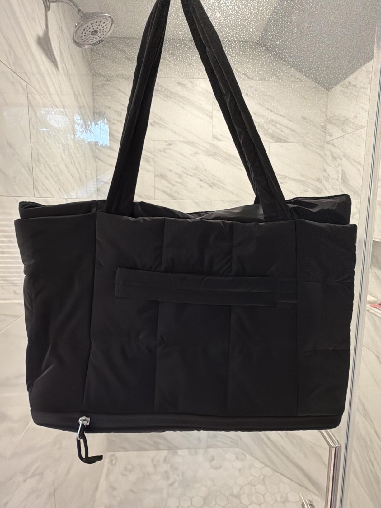 BAGSMART Expandable Tote Bag for Women, Puffer Work Tote Travel Bag customer photo 1