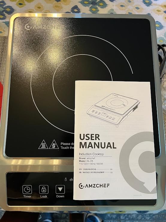 AMZCHEF Induction Cooktop, 8