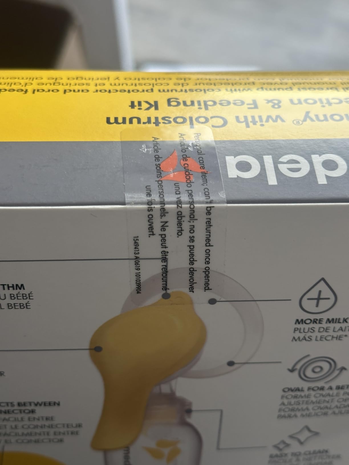 Medela Harmony Manual Breast Pump with Colostrum Collection and Feeding Kit, 4-in-1 Solution, BPA-Free customer photo 1
