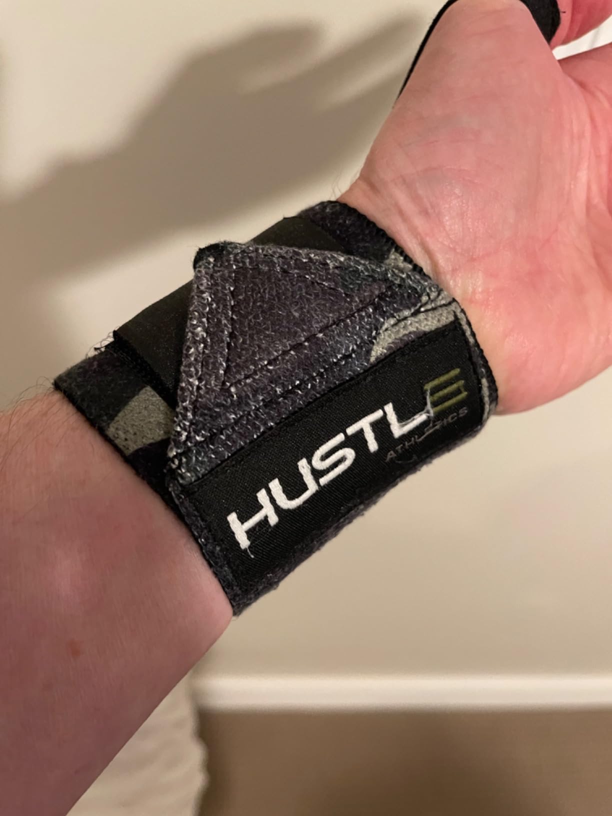 Hustle Athletics Wrist Wraps for Weightlifting, USPA-Approved 18