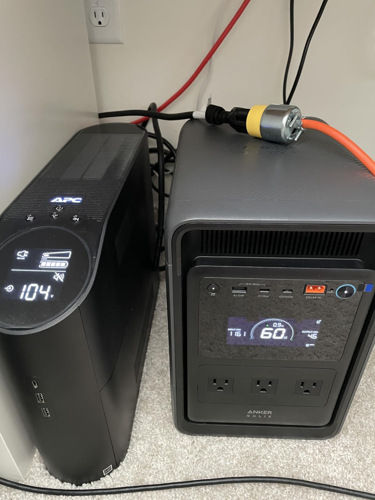 Anker SOLIX S2000 Portable Power Station, 2,010Wh, 1,500W, Home Backup, UPS, LiFePO4 Battery, Up to 35-Hour Fridge Backup, Solar Generator for Home, Outdoor, and Emergency Use customer photo 1