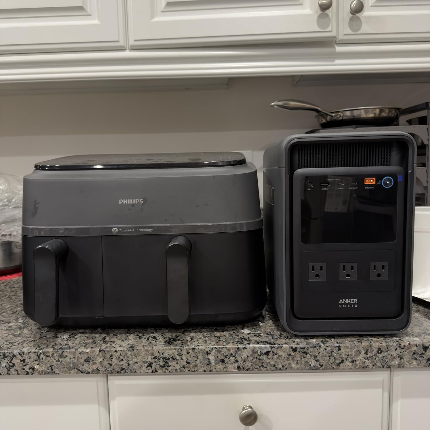 Anker SOLIX S2000 Portable Power Station, 2,010Wh, 1,500W, Home Backup, UPS, LiFePO4 Battery, Up to 35-Hour Fridge Backup, Solar Generator for Home, Outdoor, and Emergency Use customer photo 2