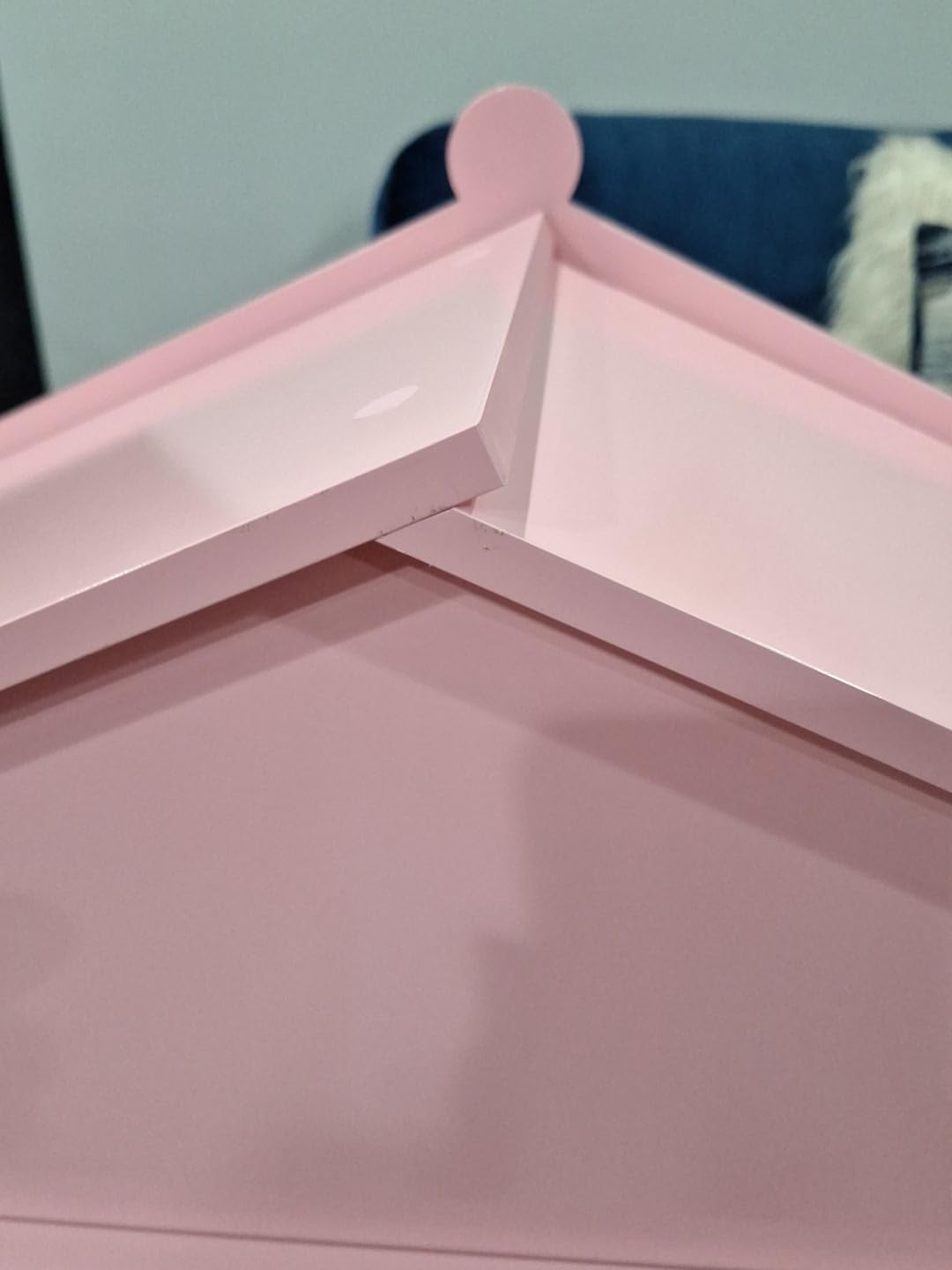 VEVOR Kids Dress Up Storage, with Mirror, Dress Up Closet, Kids Armoire Wardrobe Closet for Little Girls, Toddler Costume Organizer, Pretend Princess Storage Dresser, for Bedroom, Girls Room, Pink customer photo 2