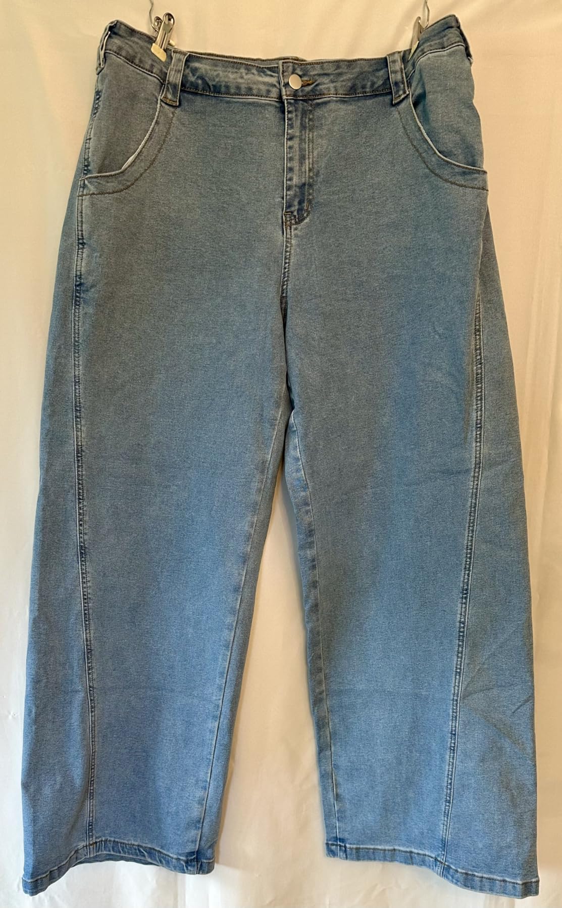 Astylish Women 2026 Wide Leg Jeans Denim Pants Fall Clothes | Baggy, Trendy, Business Casual, Teacher, Fashion Clothing, Stretchy, Cute, Tummy Control, High Waisted, Vintage, Boyfriend customer photo 2