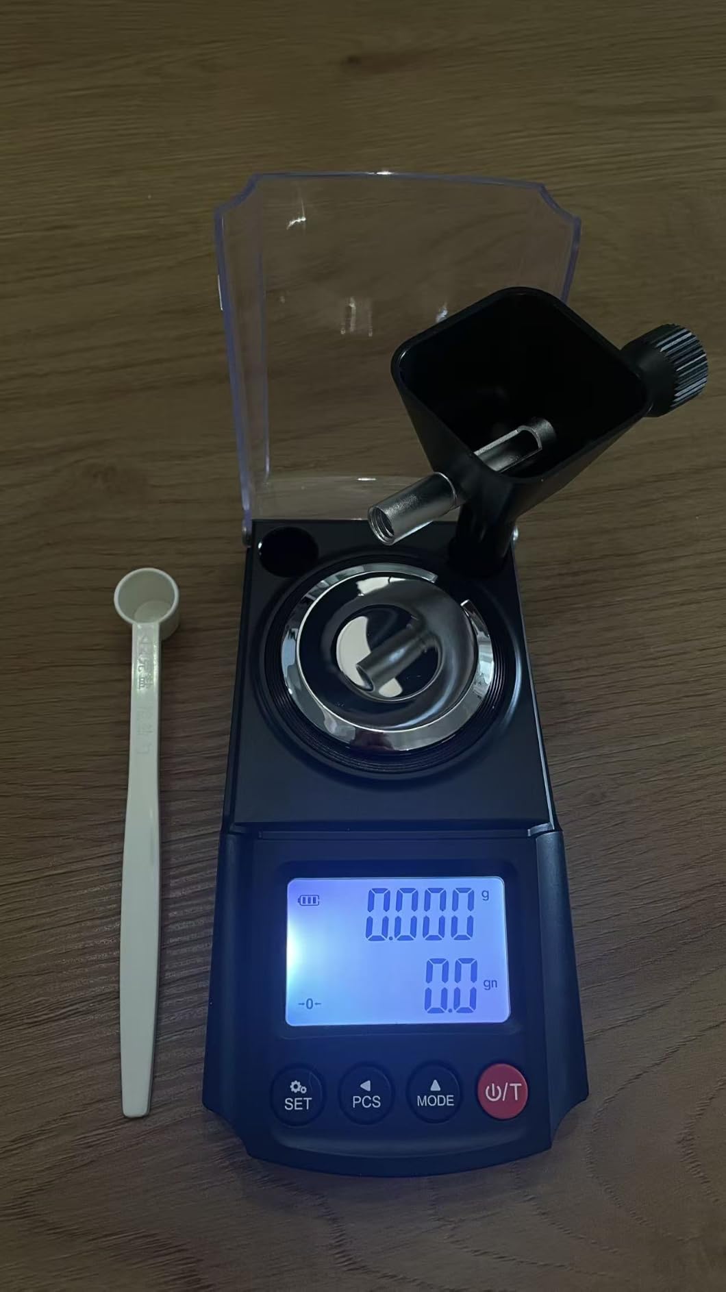 QP Reloading Scale 100g/0.001g, Grain & Milligram Scale for Powder Weighing | Digital Precision Scale with Target Weight Alert, PCS Counting, USB-C & Battery Powered, Reloading Powder Scale customer photo 1