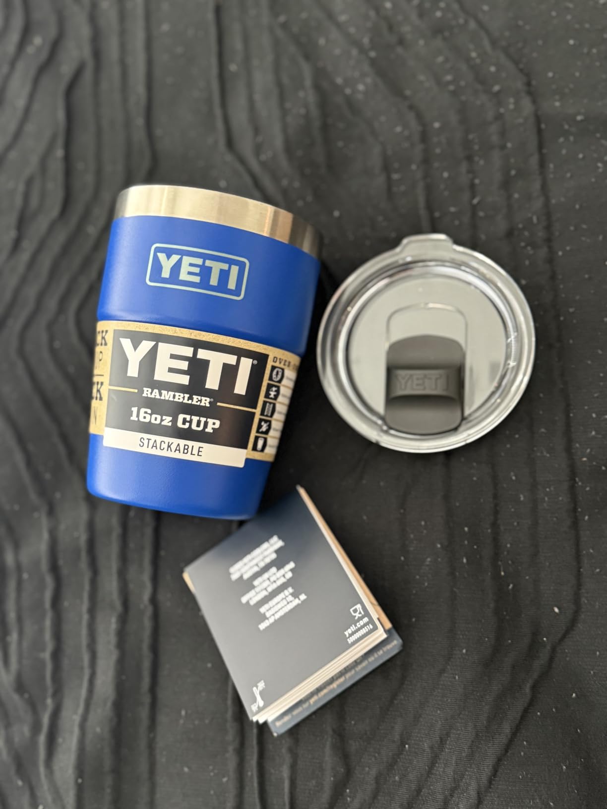 YETI Rambler 16 oz Stackable Tumbler, Vacuum Insulated, Stainless Steel with MagSlider Lid | Stackable customer photo 2