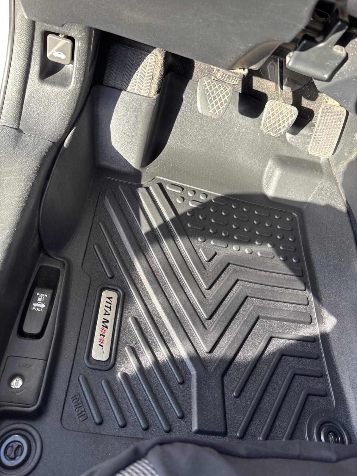 YITAMOTOR All Weather Floor Mats for Kia Telluride 2025-2020 7/8 Seater | Custom Fit TPE Rubber Mat, Full Set, 1st & 2nd & 3rd Row & Backrest Mat & Cargo Liner customer photo 2