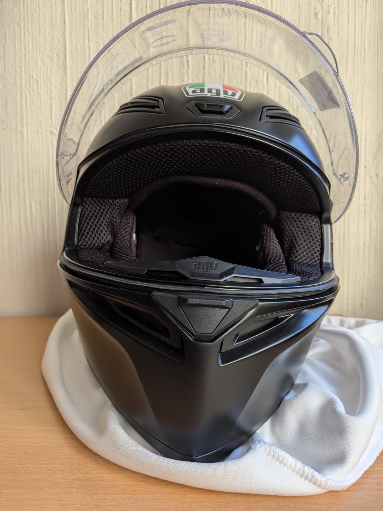 AGV K1 S Solid Gloss Full Face Motorcycle Racing Helmet customer photo 1