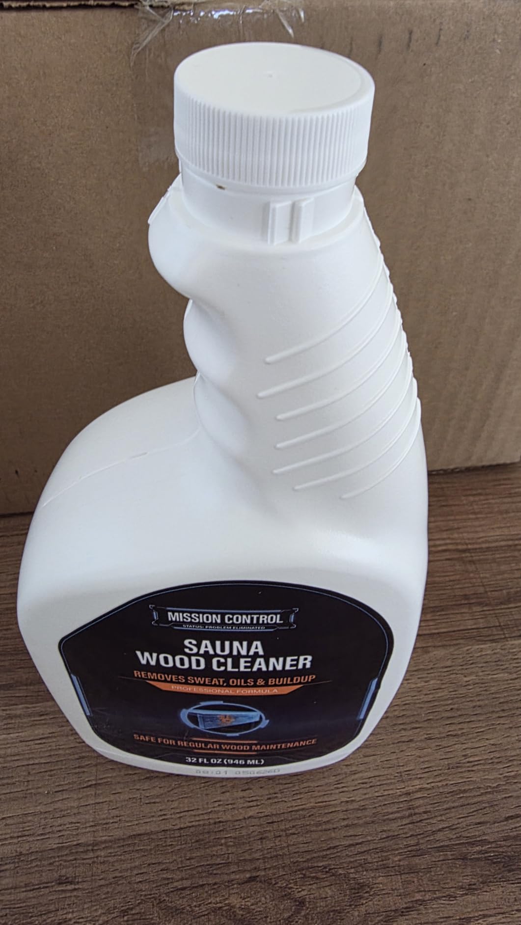 Mission Control 32 oz Sauna Wood Cleaner Spray | Removes Sweat, Body Oils & Buildup From Interior Surfaces Including Cedar - Wood-Safe Formula for Regular Sauna Maintenance customer photo 2