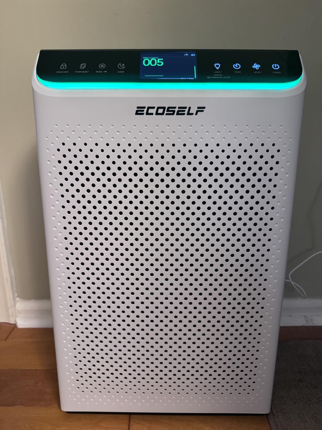 Air Purifier for Home Large Room Up to 3850Ft² with Washable Filter, HEPA Air Cleaner with AQI Display, Trend Graph, Smart App Control, Auto Eco Pet Sleep Modes for Allergies, Smoke, Pollen, HAP610WF customer photo 2