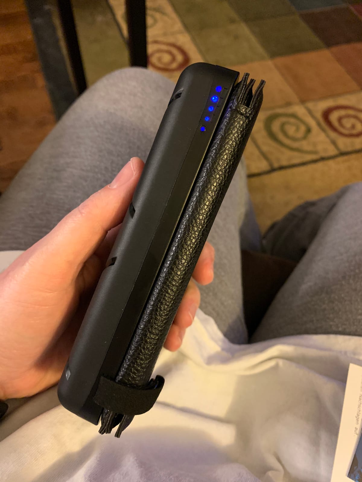FEELLE Solar Power Bank 50000mAh Magnetic Portable Charger with Hand Crank | Built in 4 Cables & 4 Solar Panels, PD QC 3.0 Fast Charging Battery Pack, Flashlight for Outdoor, Charge 6 Devices at Once customer photo 2