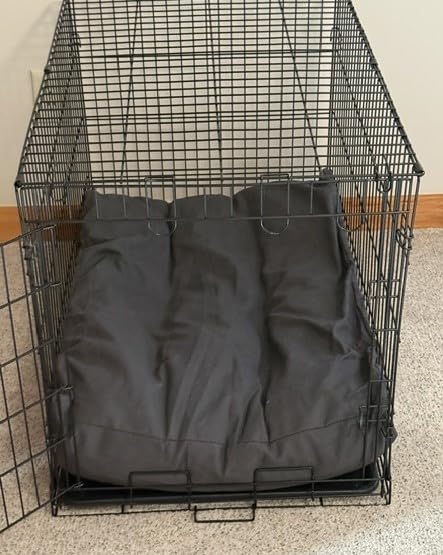 FURTIME Chew Proof Indestructible Dog Bed for Large Dogs, Dog Crate Pad customer photo 1