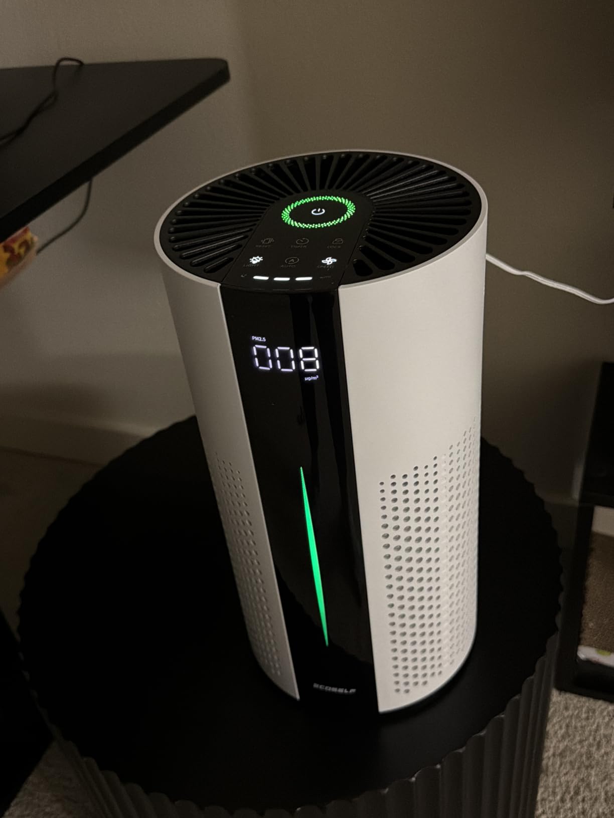 ECOSELF Air Purifiers for Home Large Room Up to 1800 Ft², HEPA Air Purifier customer photo 2