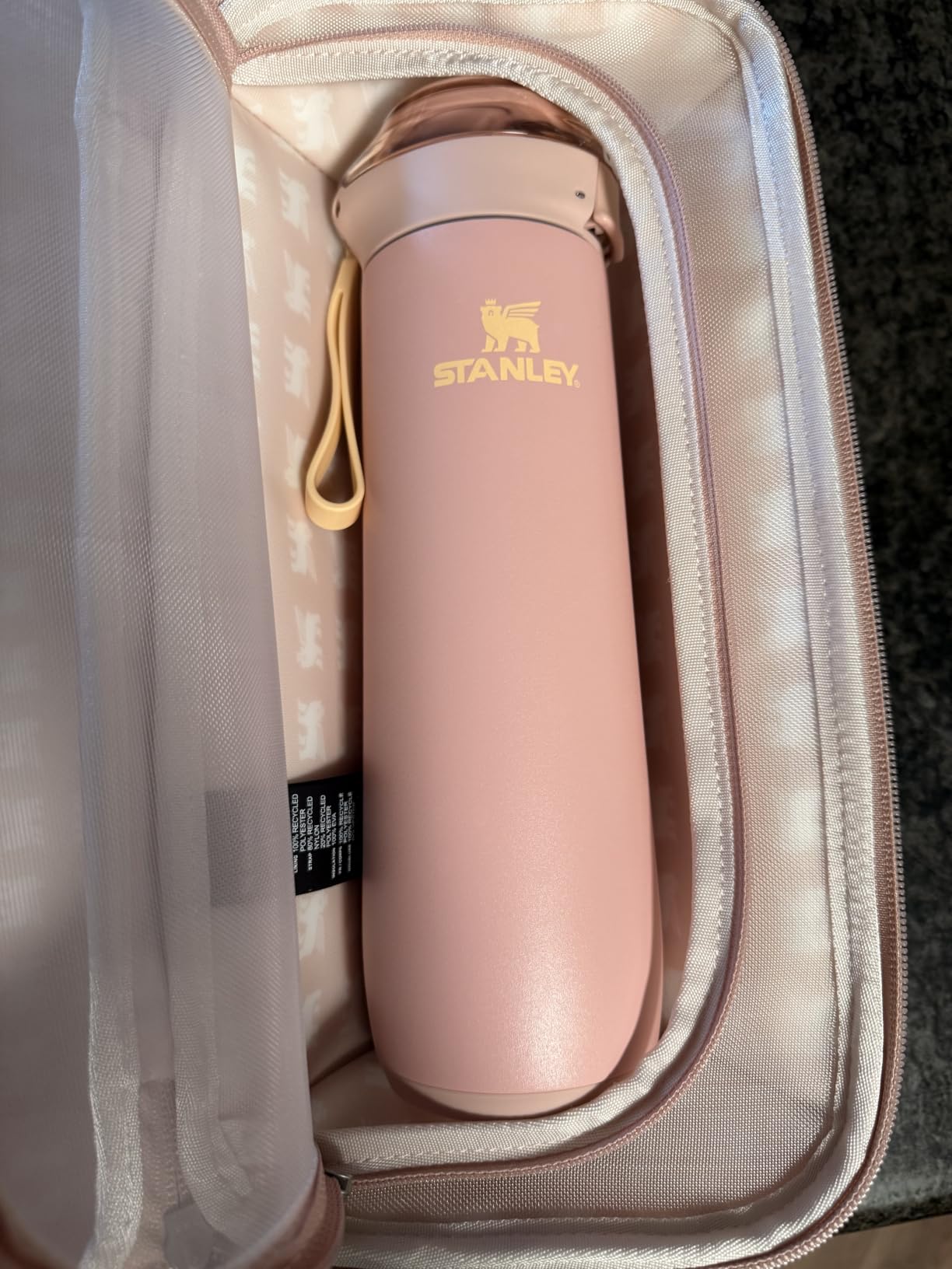 STANLEY FlowState Duo Lunchbox 7.76L, Insulated Lunch Bag, Rose Quartz customer photo 1