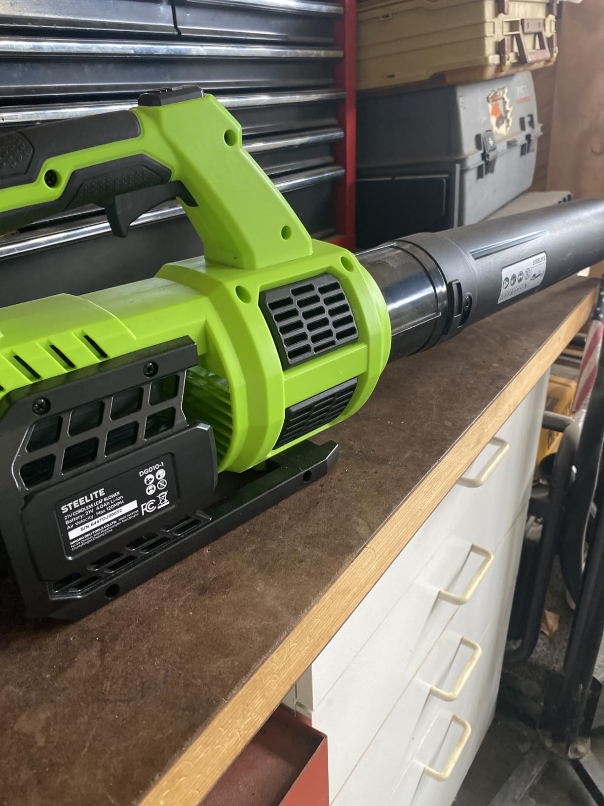 STEELITE Cordless Lawn Mower, 20V Battery Powered Lawn Mower 13 Inch with 2 x 4.0Ah Batteries & Charger, Brushless Electric Lawn Mower, Up to 50 Min Runtime customer photo 1