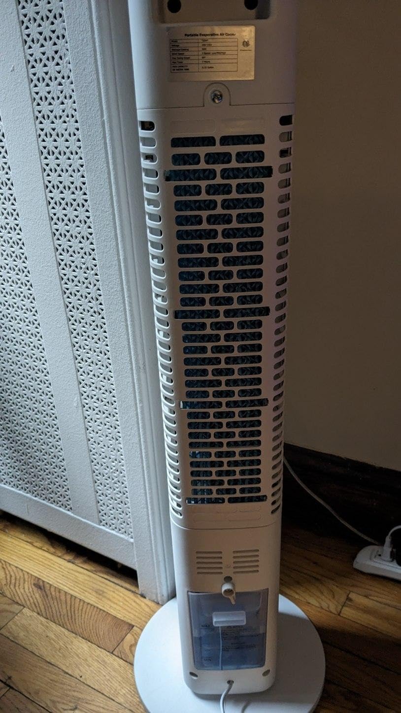 3600CFM Swamp Cooler Air Conditioner, 12Gal Dual Tank, 120° Oscillation for 1000Sq.ft Cooling Evaporative Air Cooler w/ 3Modes&3Speeds, Timer, Windowless Portable Air Conditioner for Bedroom customer photo 1