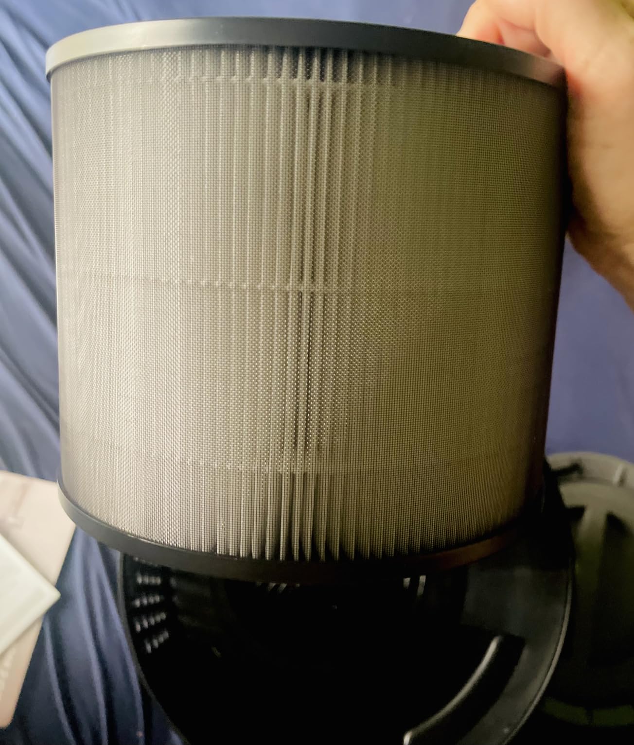 DREO Air Purifier for Home, HEPA Sleep Mode, AHAM VERIFIDE Air Purifiers for Bedroom, Pets, Smoke, Dust, Pollen & Odors, PM2.5 Monitor, Auto & Turbo Mode, 4 Speeds, Scent Diffuser, DR-HAP008(Dreo 338) customer photo 2