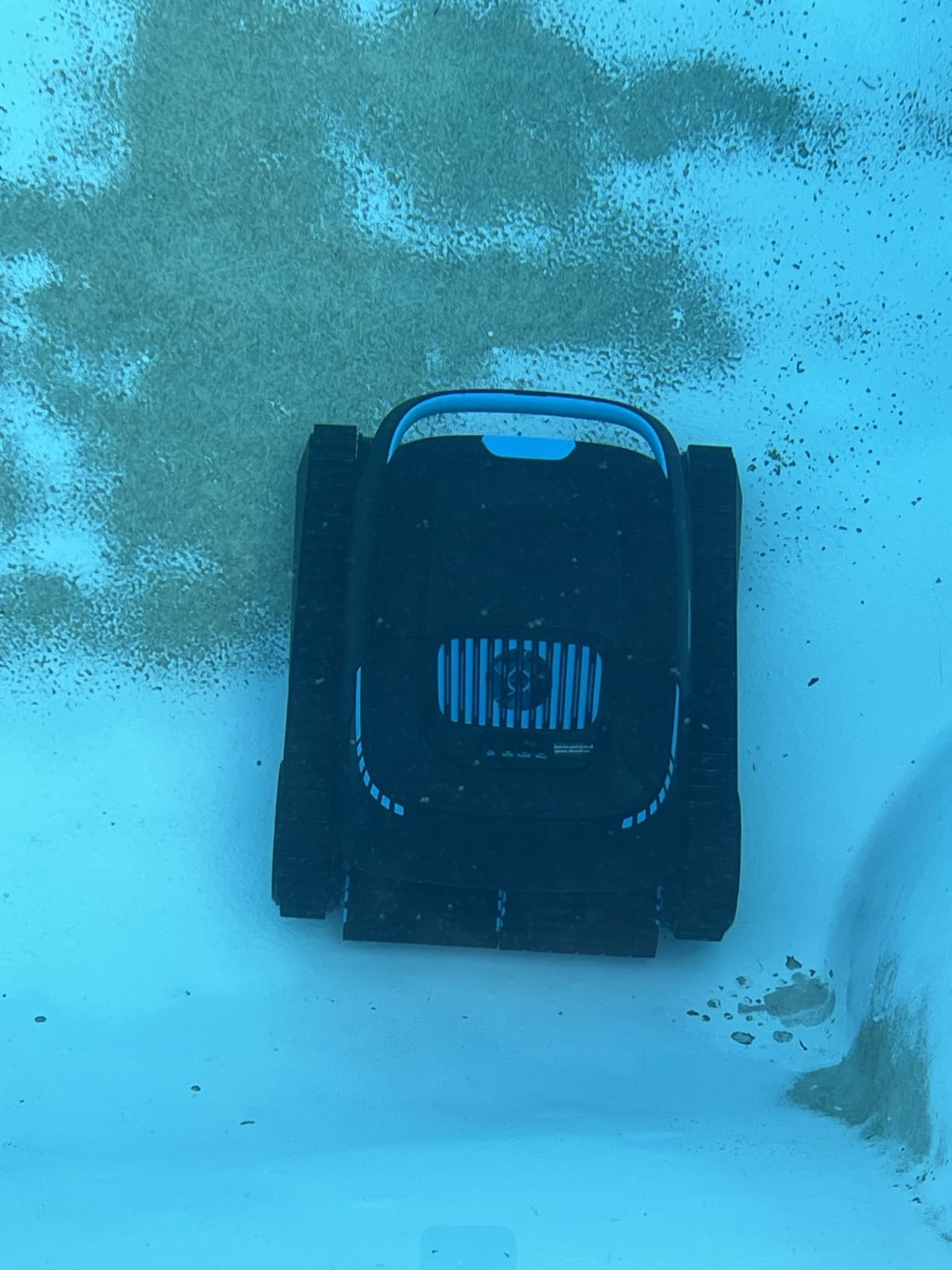 PC10 Cordless Robotic Pool Vacuum for Inground & Above Ground Pools | 5000GPH Pool Cleaner Robot, Floor-Wall-Waterline Cleaning, 150μm Filter, 120-min Runtime, Smart Navigation, Self-parking customer photo 2