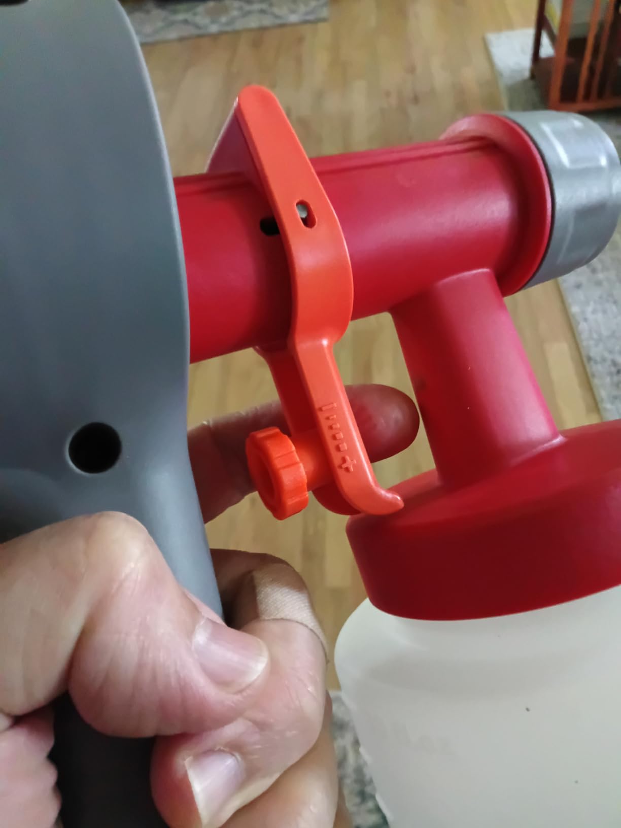 Tilswall Paint Sprayer, Shark 600 Ultra-Light HVLP Electric Spray Paint Gun customer photo 1