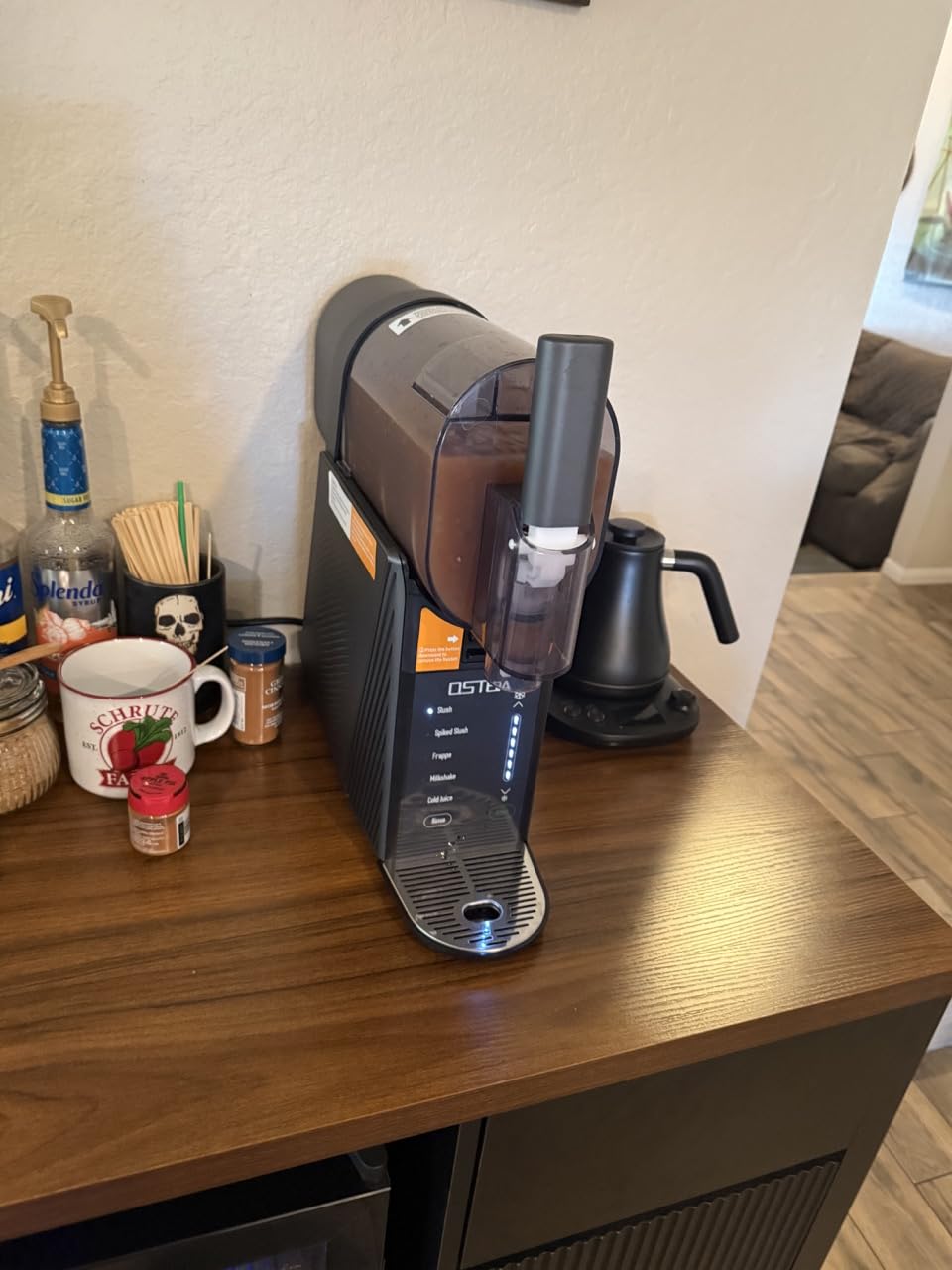 OSTBA 88oz Soft Serve Ice Cream Machine, No Ice Needed Slushie Maker | Self-Cleaning, Family Size, 6 Modes Slushie and Ice Cream Machine for Soft Serve, Sorbet, Margaritas, Frappes, Milkshakes customer photo 2