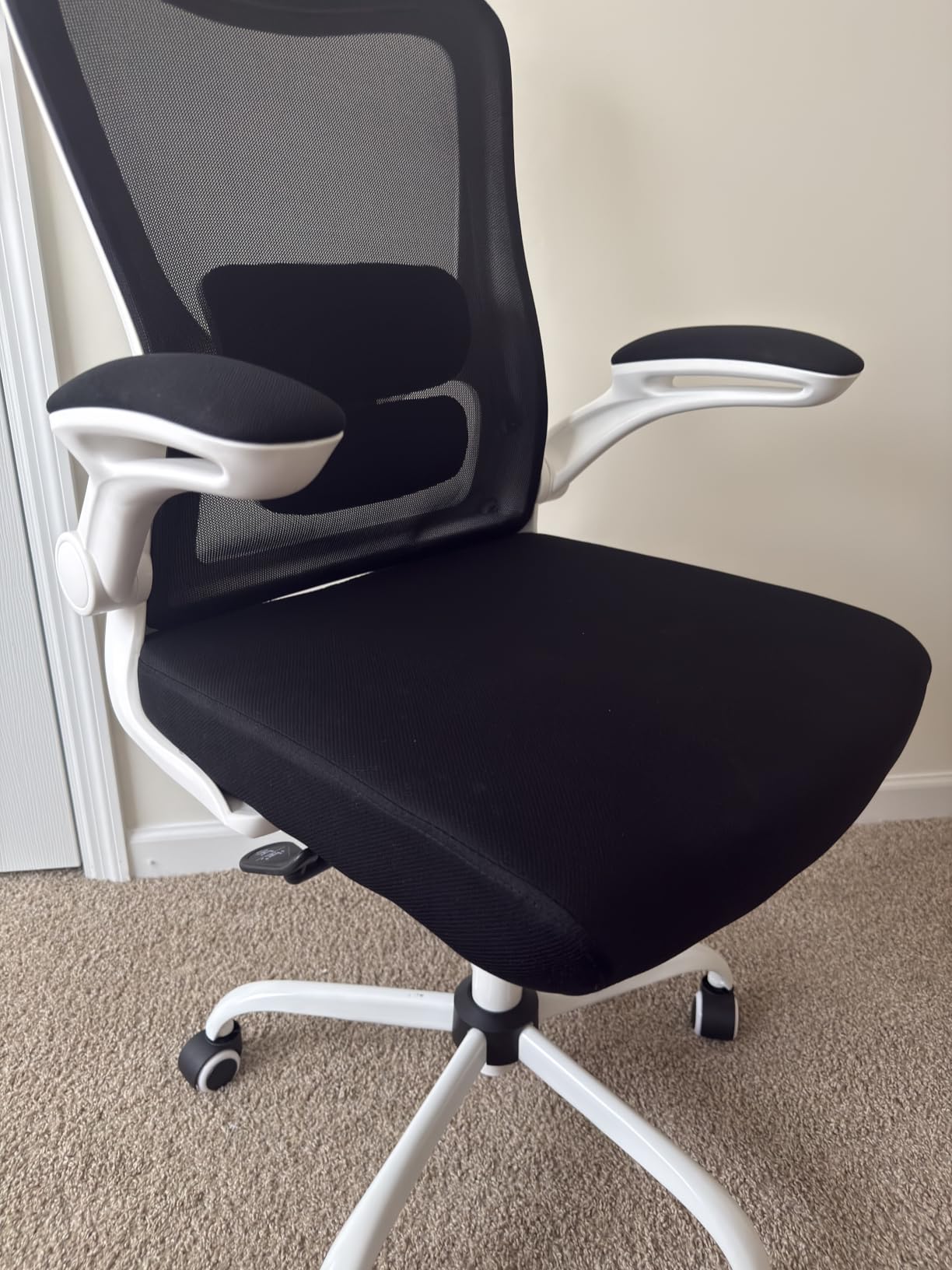 Ergonomic Office Chair for Long Hours, Adjustable Padded Lumbar Support for Lower Back Relief, 330 lb Capacity, Comfortable Computer Desk Chair for Home Office, Work & Study customer photo 2