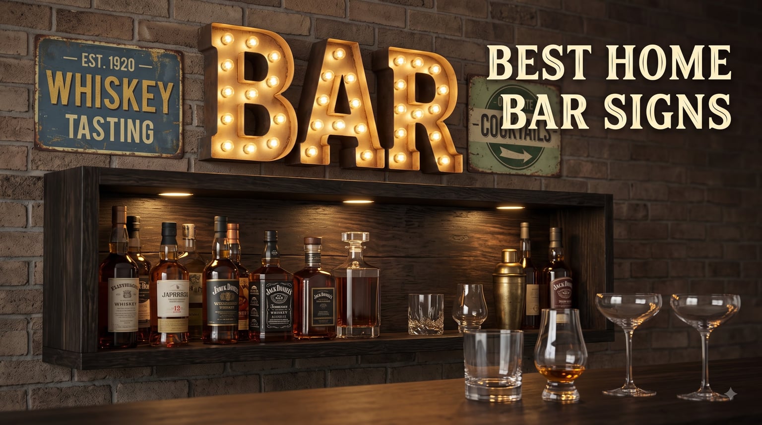 best home bar signs