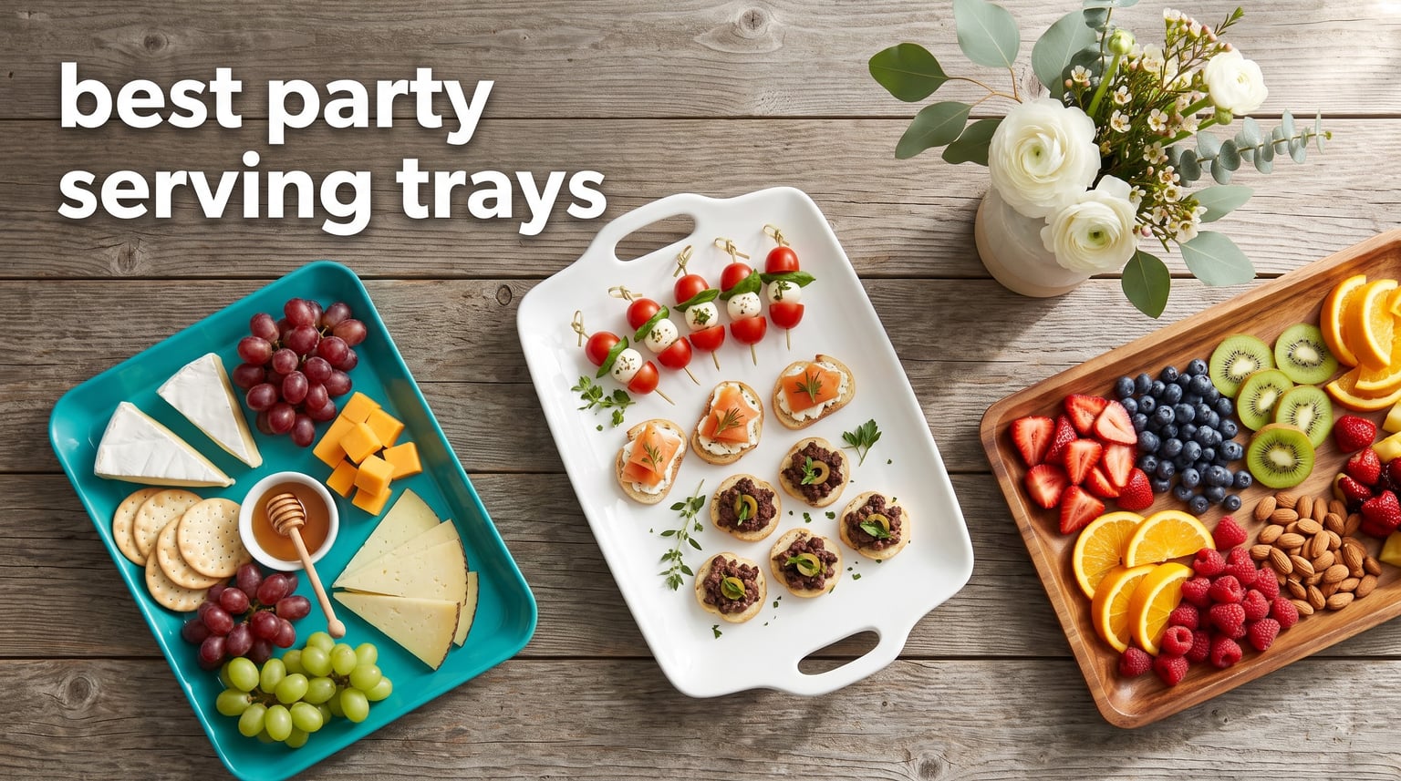 best party serving trays