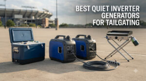 best quiet inverter generators for tailgating