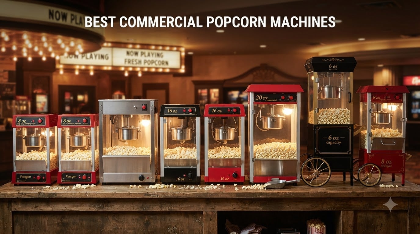best commercial popcorn machines